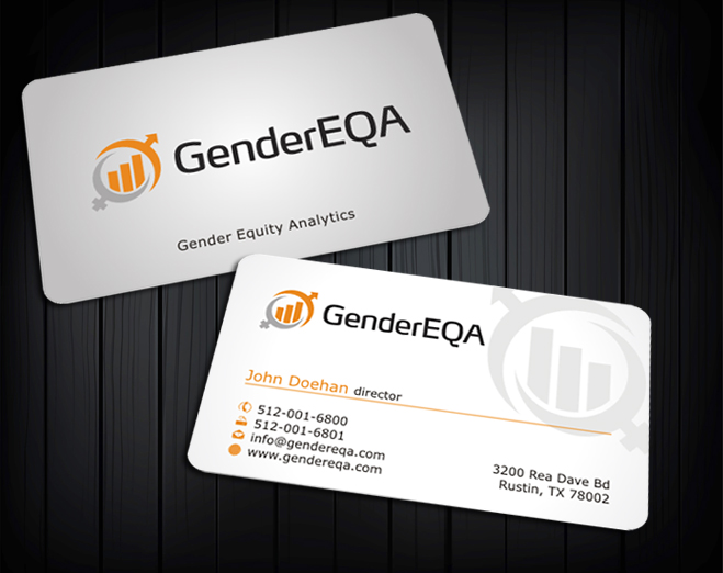 Business Card Design by SKYdesign for GenderEQA | Design #2585697
