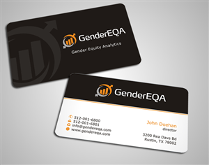 Business Card Design by SKYdesign for GenderEQA | Design: #2585699