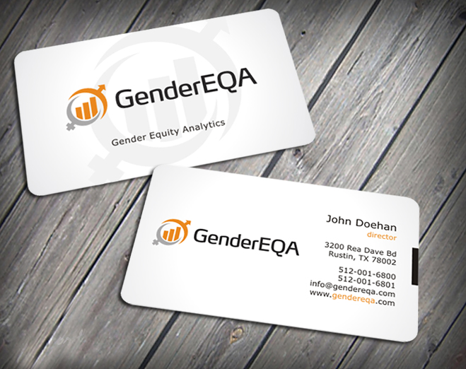 Business Card Design by SKYdesign for GenderEQA | Design #2585704