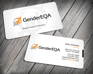 Business Card Design by SKYdesign for GenderEQA | Design: #2585704