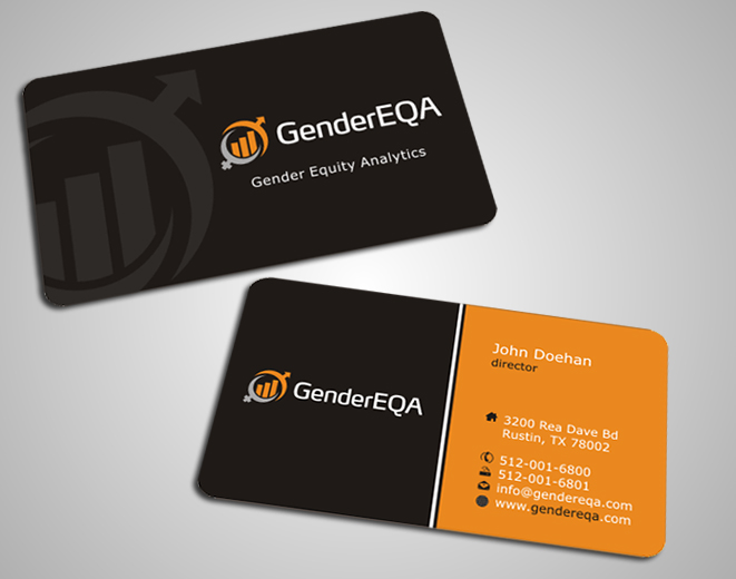 Business Card Design by SKYdesign for GenderEQA | Design #2585707