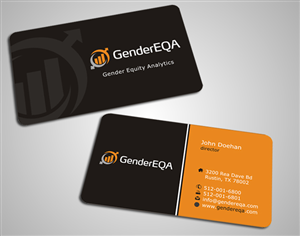 Business Card Design by SKYdesign for GenderEQA | Design: #2585707