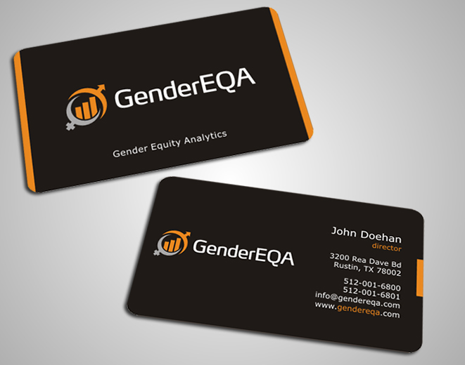Business Card Design by SKYdesign for GenderEQA | Design #2585708