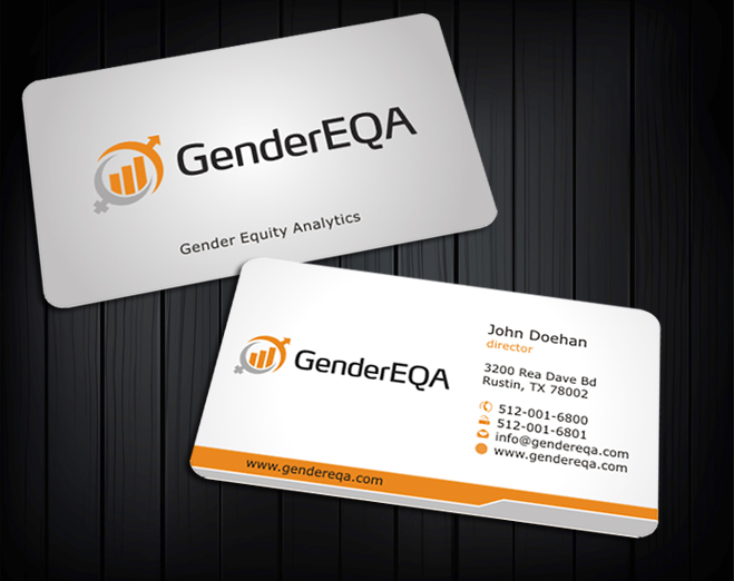 Business Card Design by SKYdesign for GenderEQA | Design #2585715