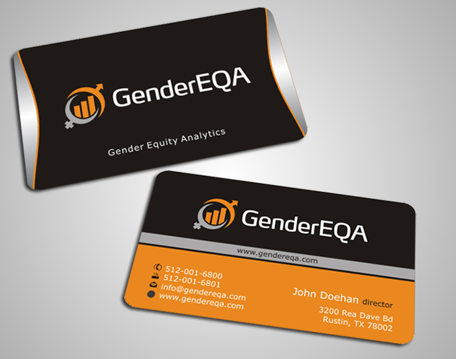 Business Card Design by SKYdesign for GenderEQA | Design #2585718
