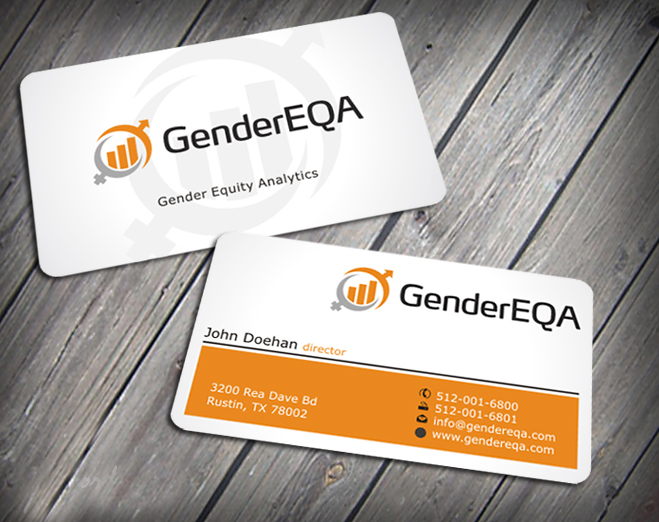 Business Card Design by SKYdesign for GenderEQA | Design #2585720