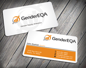 Business Card Design by SKYdesign for GenderEQA | Design: #2585720