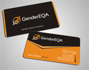 Business Card Design by SKYdesign for GenderEQA | Design: #2585725