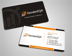 Business Card Design by SKYdesign for GenderEQA | Design: #2585729