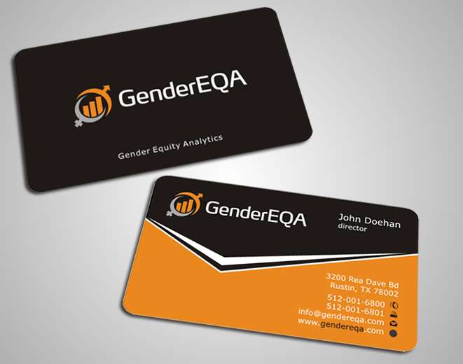 Business Card Design by SKYdesign for GenderEQA | Design #2585733