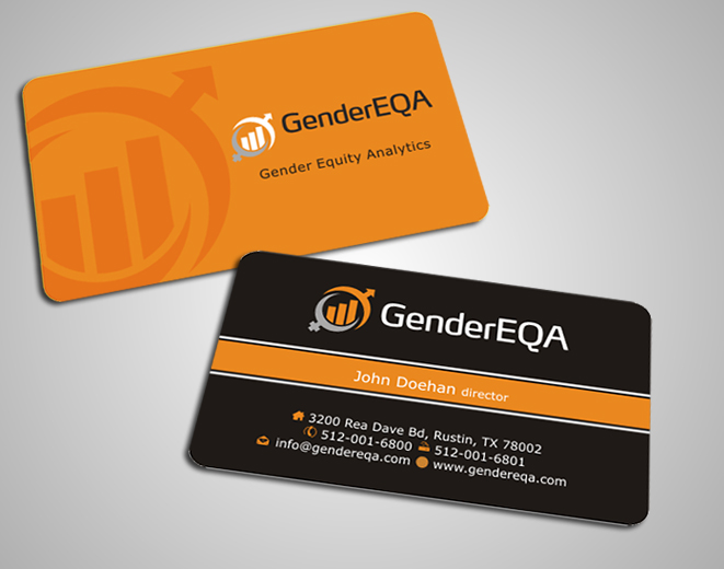 Design de Carte de Visite par SKYdesign pour GenderEQA | Design #2585734