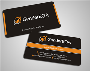 Business Card Design by SKYdesign for GenderEQA | Design: #2588984