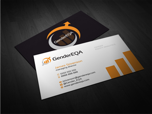 Business Card Design by Atvento Graphics for GenderEQA | Design: #2601373