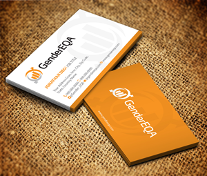 Business Card Design by Sarmishtha Chattopadhyay_loginchange for GenderEQA | Design: #2607356