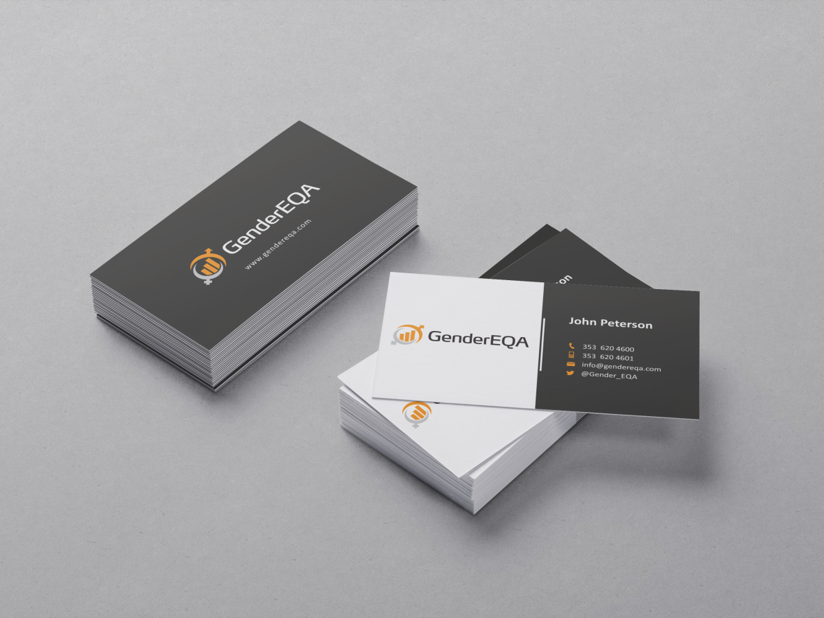 Business Card Design by HYPdesign for GenderEQA | Design #2604635