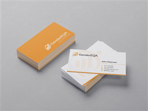 Business Card Design by HYPdesign for GenderEQA | Design: #2604636