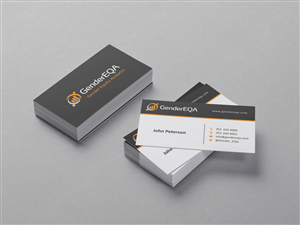 Business Card Design by HYPdesign for GenderEQA | Design: #2605747