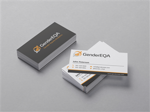 Business Card Design by HYPdesign for GenderEQA | Design: #2605761