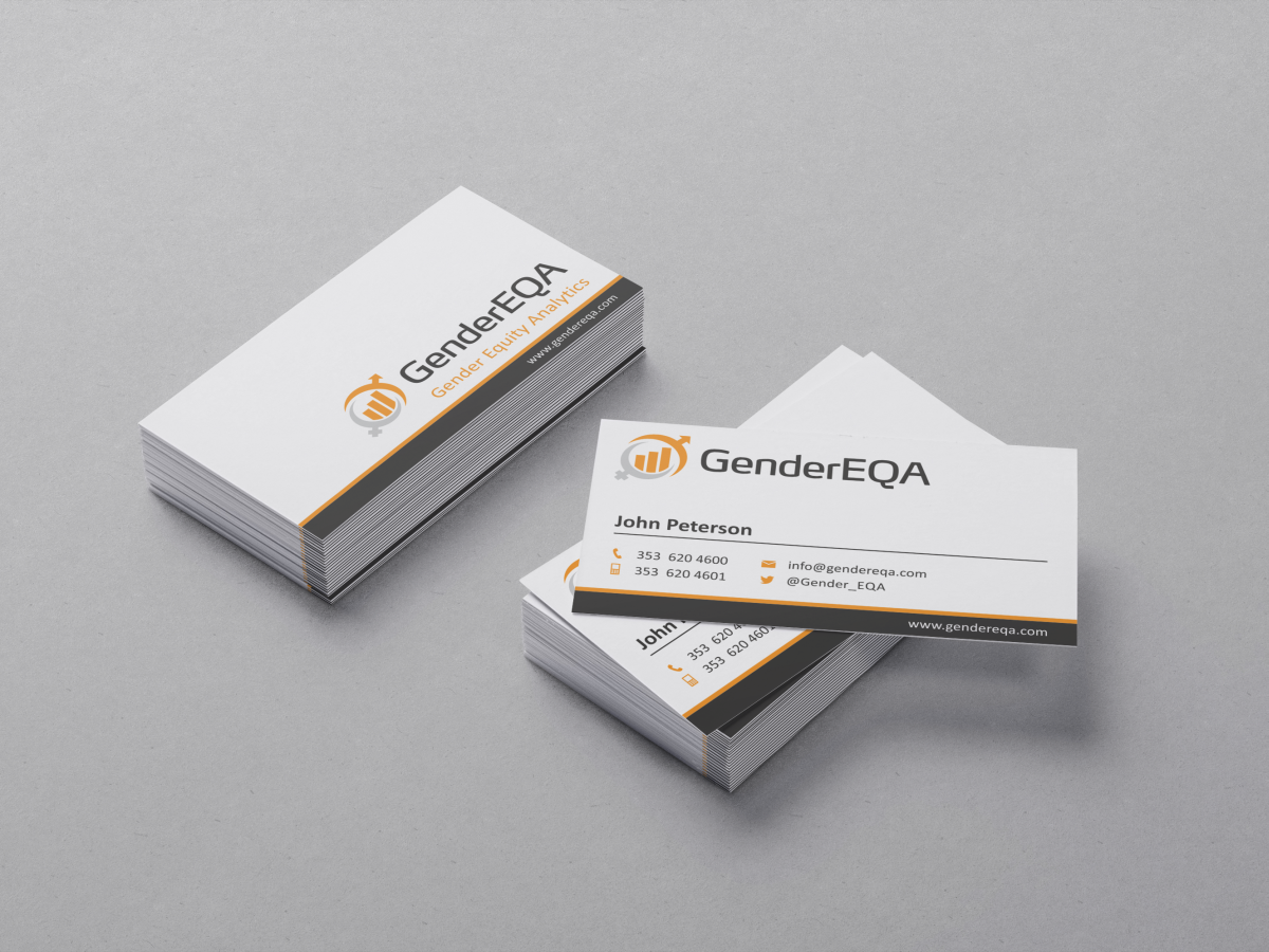 Business Card Design by HYPdesign for GenderEQA | Design #2605774