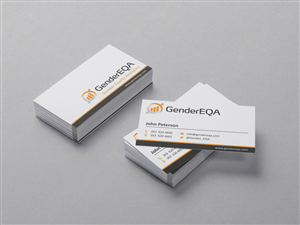 Business Card Design by HYPdesign for GenderEQA | Design: #2605774