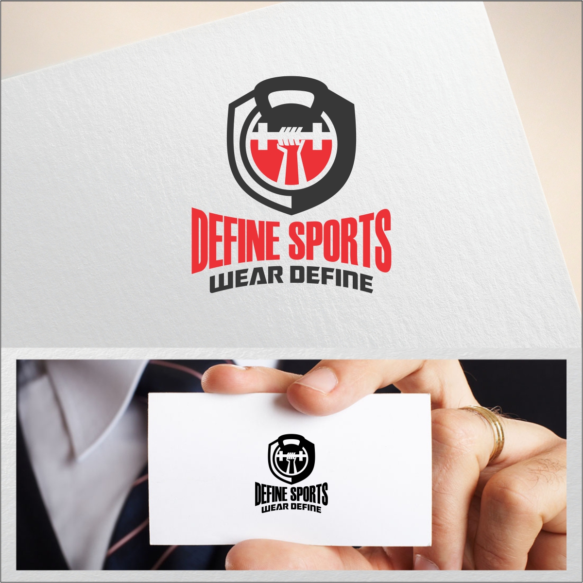 Logo Design by e-graphics for Define Sports Wear | Design #15457451
