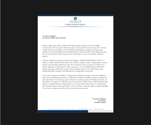 Diseño de Membrete por charmionne para este proyecto | Diseño: #2586776