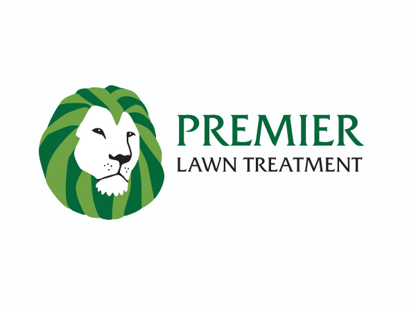 Bold Playful Lawn Care Logo Design For Premier Treatment Bold Playful Lawn Care Logo Design