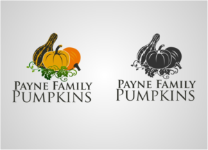 Logo Design by Kero for Payne Family Pumpkins | Design: #15367362