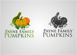 Logo Design by Kero for Payne Family Pumpkins | Design: #15367800
