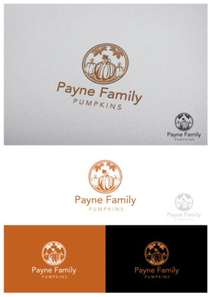 Logo Design by goranvisnjic82 for Payne Family Pumpkins | Design #15379290