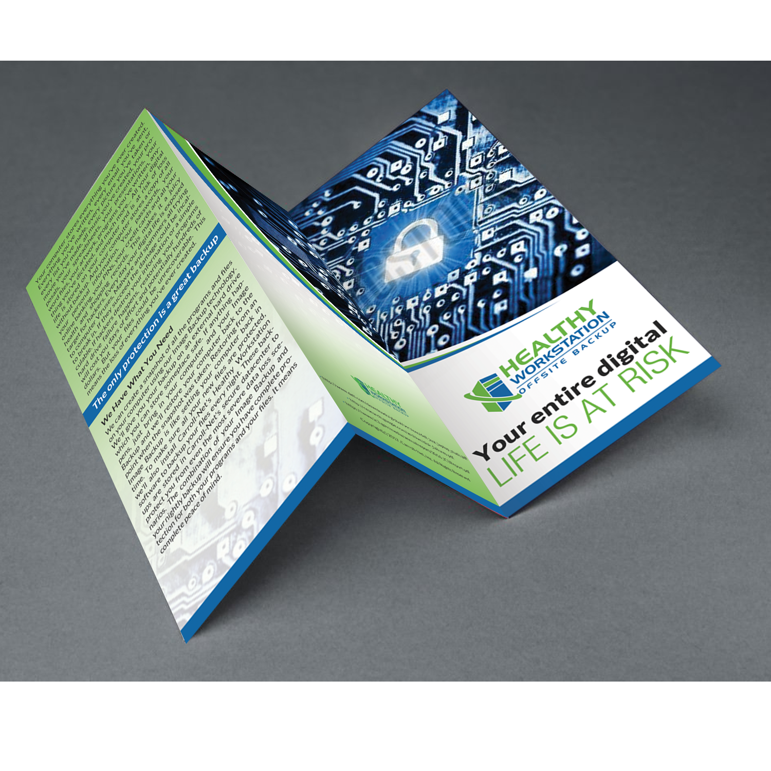 Brochure Design by creative.bugs for Carroll-Net, Inc. | Design #15377769