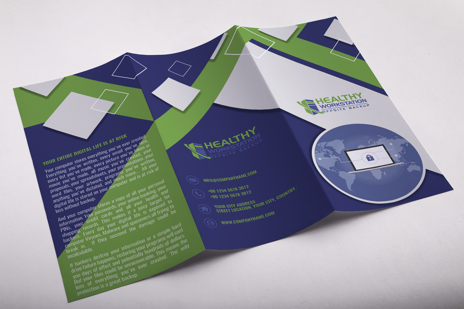 Brochure Design by wowphics for Carroll-Net, Inc. | Design #15425514