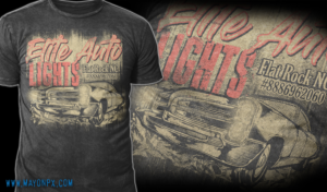 T-Shirt-Design von Mayonpx für Elite Auto Lights | Design: #15469029