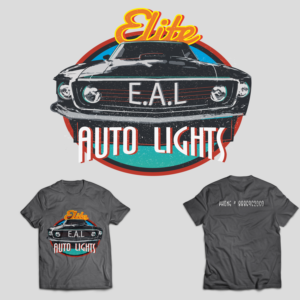 T-Shirt-Design von karixen für Elite Auto Lights | Design: #15548594