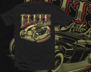 T-Shirt-Design von Michaelsefrico für Elite Auto Lights | Design: #15421404