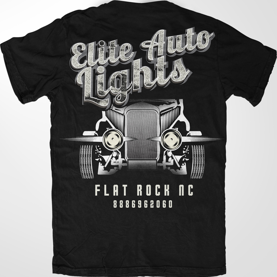 Design de T-shirt par BABLEO pour Elite Auto Lights | Design #15510746