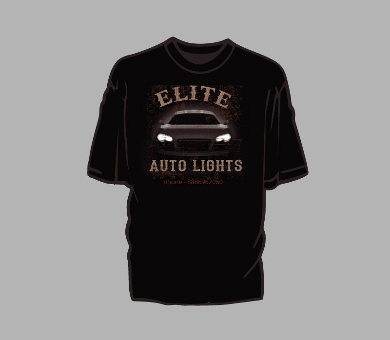 T-shirt Design by instudio for Elite Auto Lights | Design #15504092