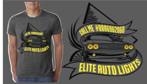 T-Shirt-Design von Den Bagus für Elite Auto Lights | Design: #15417844