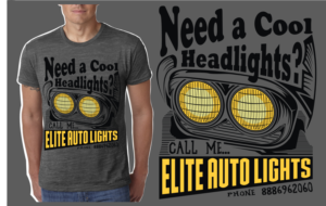 T-Shirt-Design von Den Bagus für Elite Auto Lights | Design: #15421445
