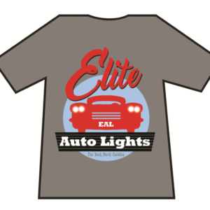 T-shirt Design by Donna Porter for Elite Auto Lights | Design: #15422028