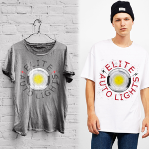 T-shirt Design by Tolga for Elite Auto Lights | Design: #15546899