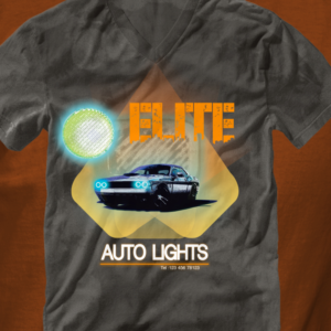 T-shirt Design by Graphic DSN for Elite Auto Lights | Design: #15445122