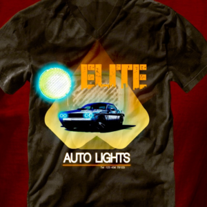 T-shirt Design by Graphic DSN for Elite Auto Lights | Design: #15445788
