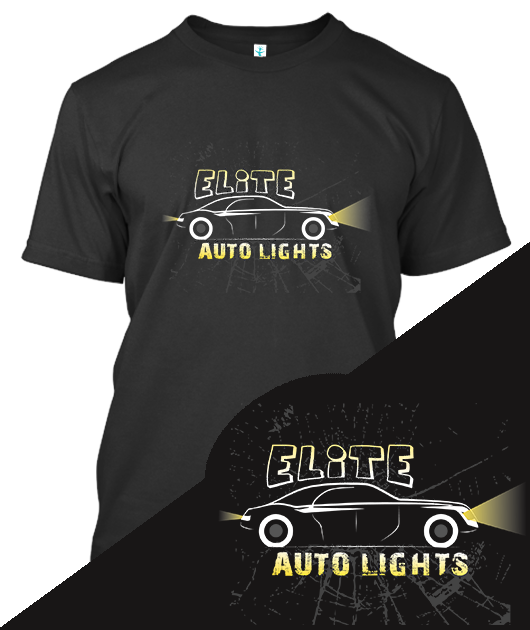Diseño de Camiseta por Waquar Ahmad para Elite Auto Lights | Diseño #15704230