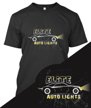 T-shirt Design by Waquar Ahmad for Elite Auto Lights | Design: #15704230