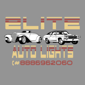 T-shirt Design by Mielee for Elite Auto Lights | Design: #15698272