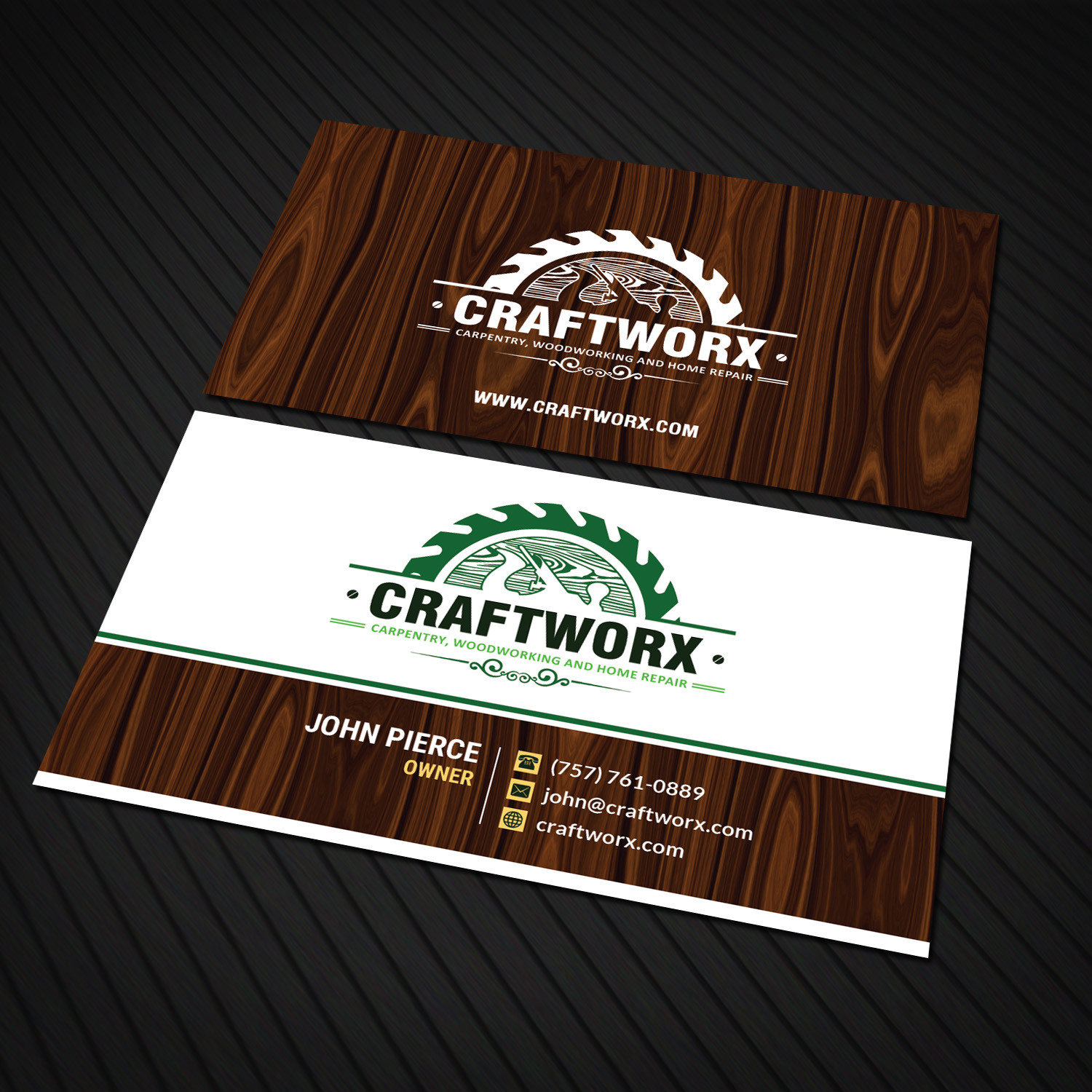Serious Masculine Business Business Card Design For See Project