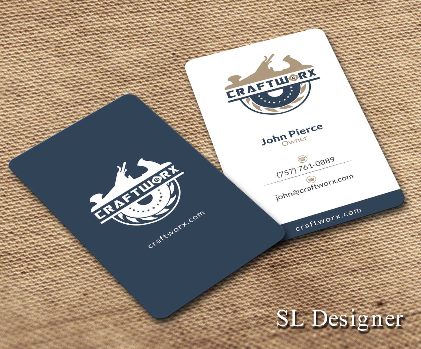 Diseño de Tarjeta de Presentación por SL Designer para Against The Grain | Diseño #15387607