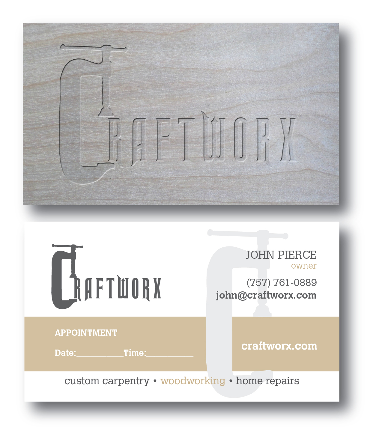 Design de Carte de Visite par TadioHill Design pour Against The Grain | Design #15410794