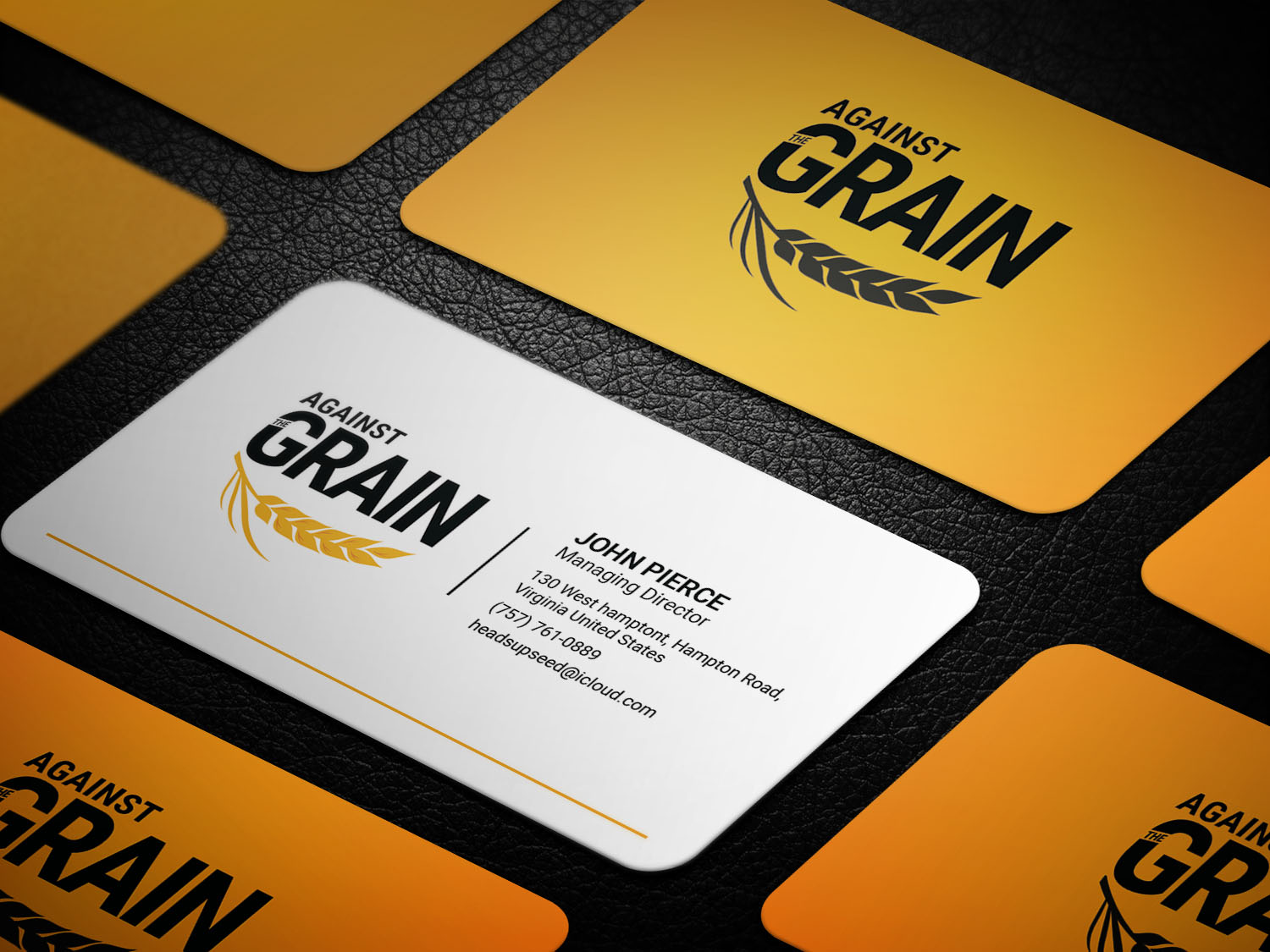 Design de Carte de Visite par SyncFuse™ Solutions pour Against The Grain | Design #15378729